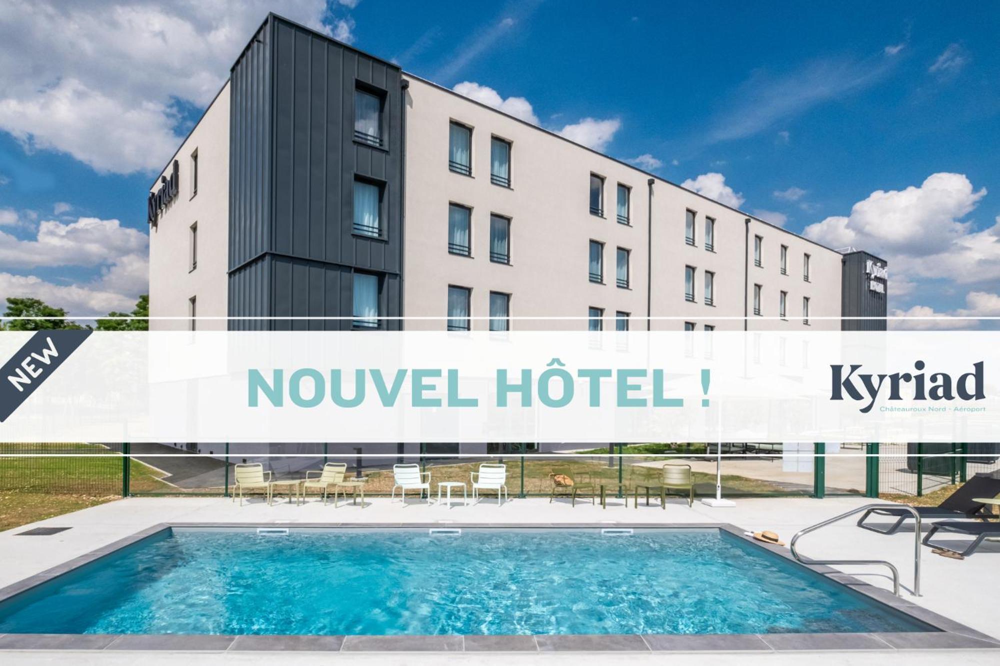 Déols Kyriad Chateauroux Nord - Aeroport מראה חיצוני תמונה