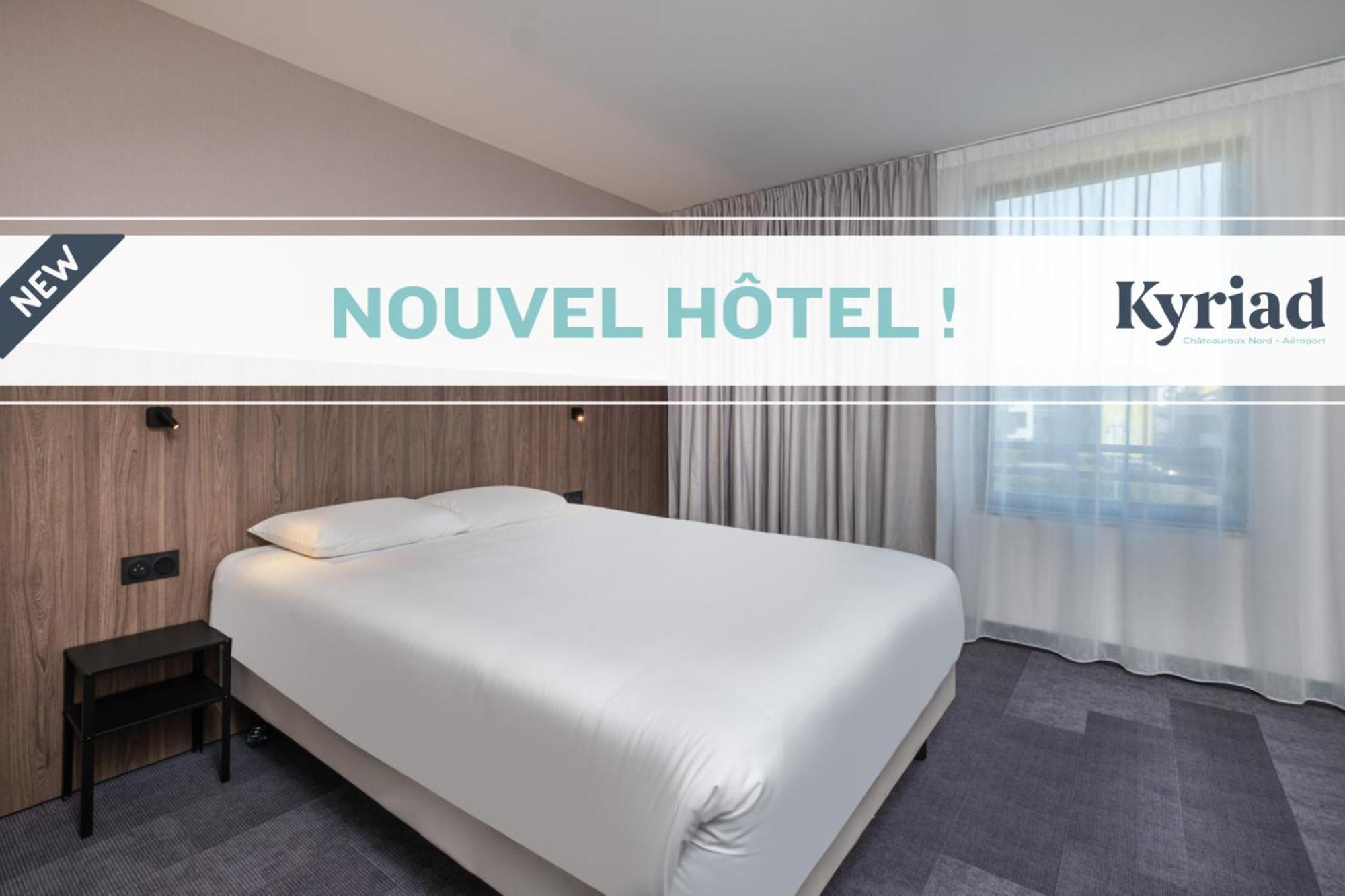 Déols Kyriad Chateauroux Nord - Aeroport מראה חיצוני תמונה