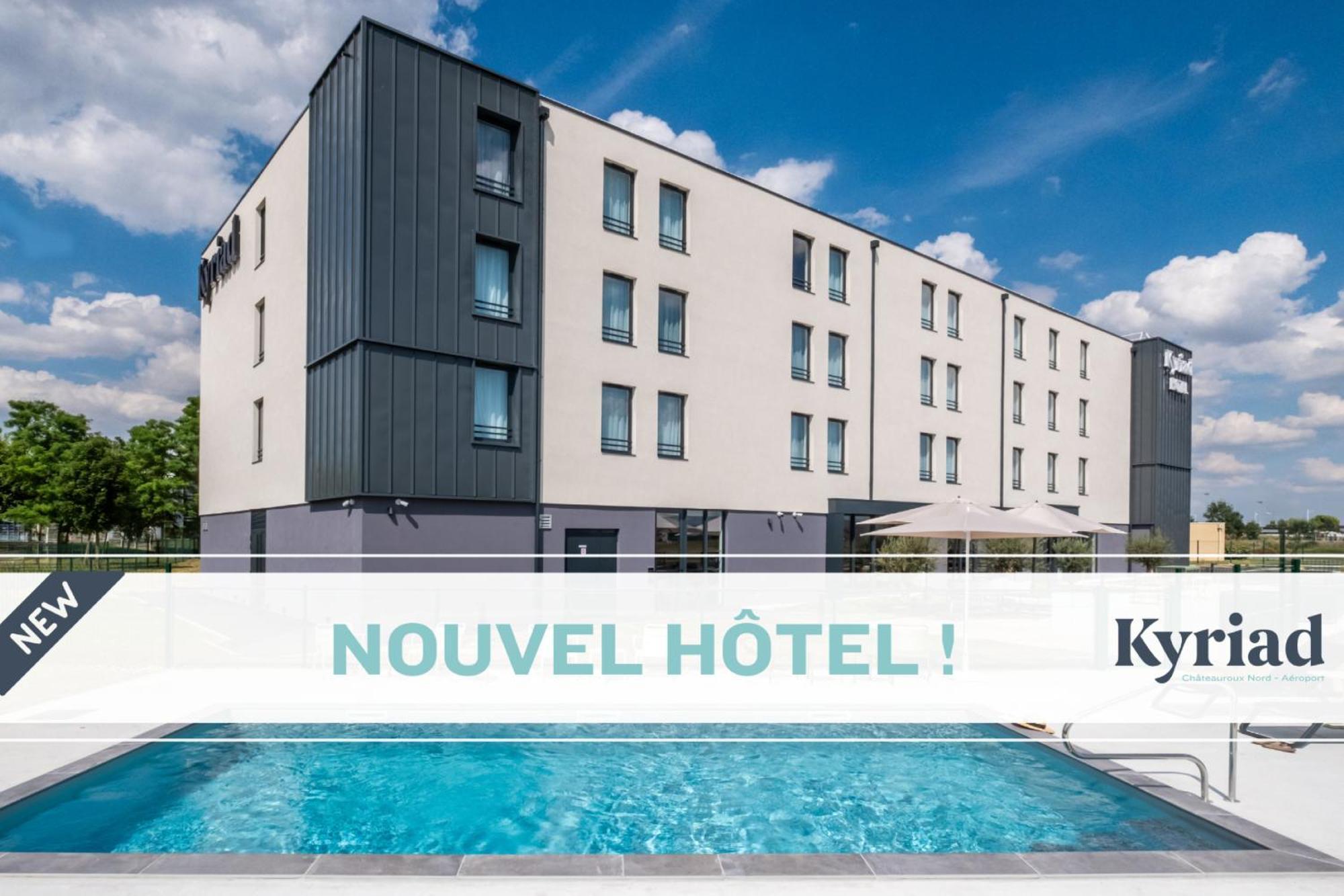 Déols Kyriad Chateauroux Nord - Aeroport מראה חיצוני תמונה