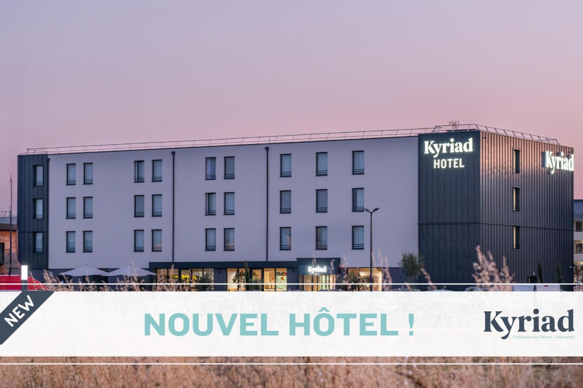 Déols Kyriad Chateauroux Nord - Aeroport מראה חיצוני תמונה